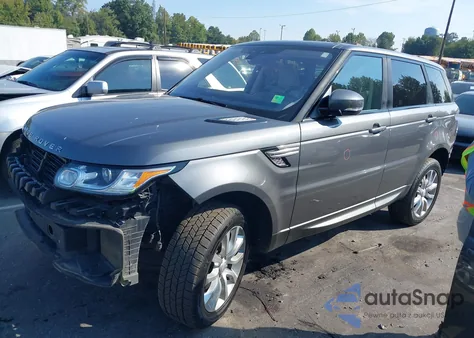 2017 Land Rover Range Rover Sport 3.0L V6 Supercharged Hse from USA, damaged, VIN SALWR2FV3HA693529